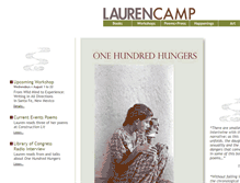 Tablet Screenshot of laurencamp.com